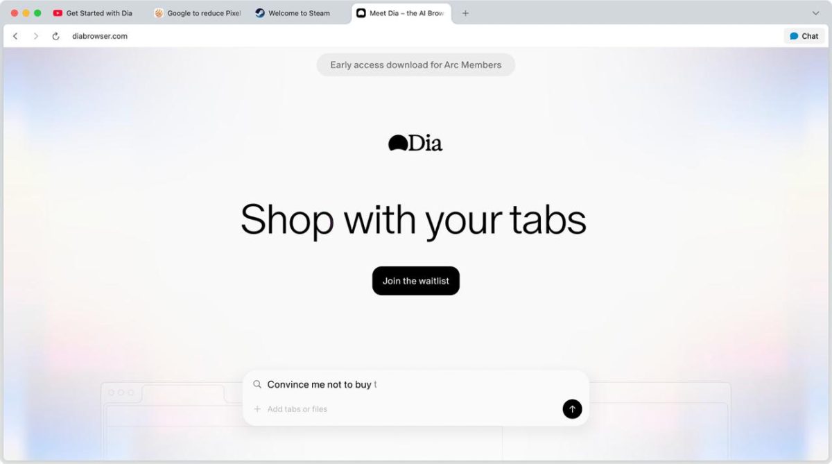Download Dia browser