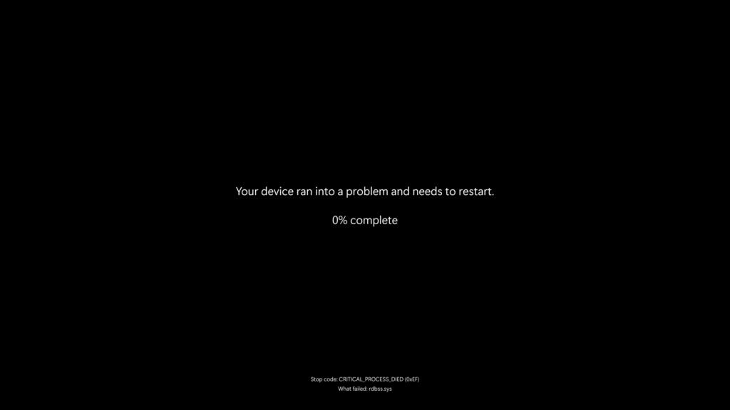 Microsoft kills the Blue Screen of Death