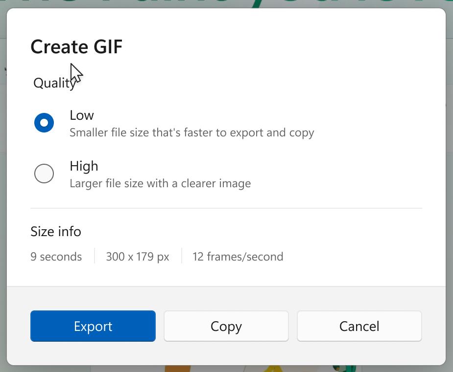 Windows 11's Snipping Tool is getting a GIF creator