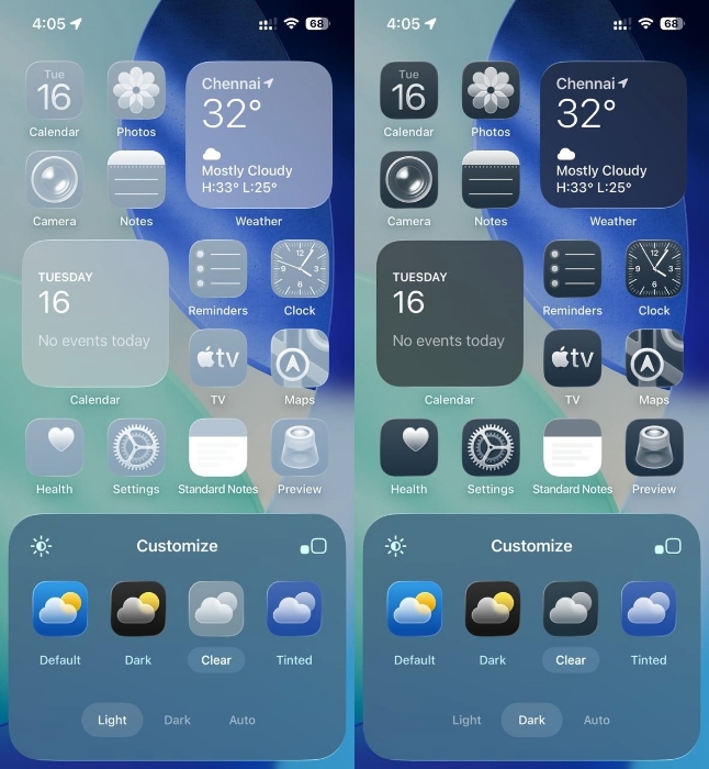 iOS26 Liquid Glass