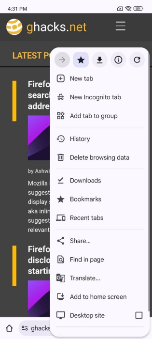 Chrome for Android gets Material 3 Expressive redesign