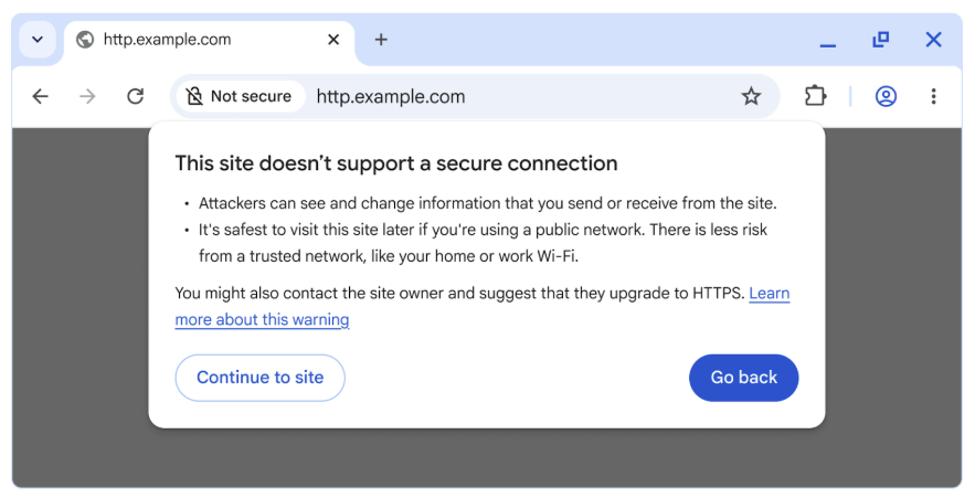 Google Chrome to enable HTTPS by default in October 2026