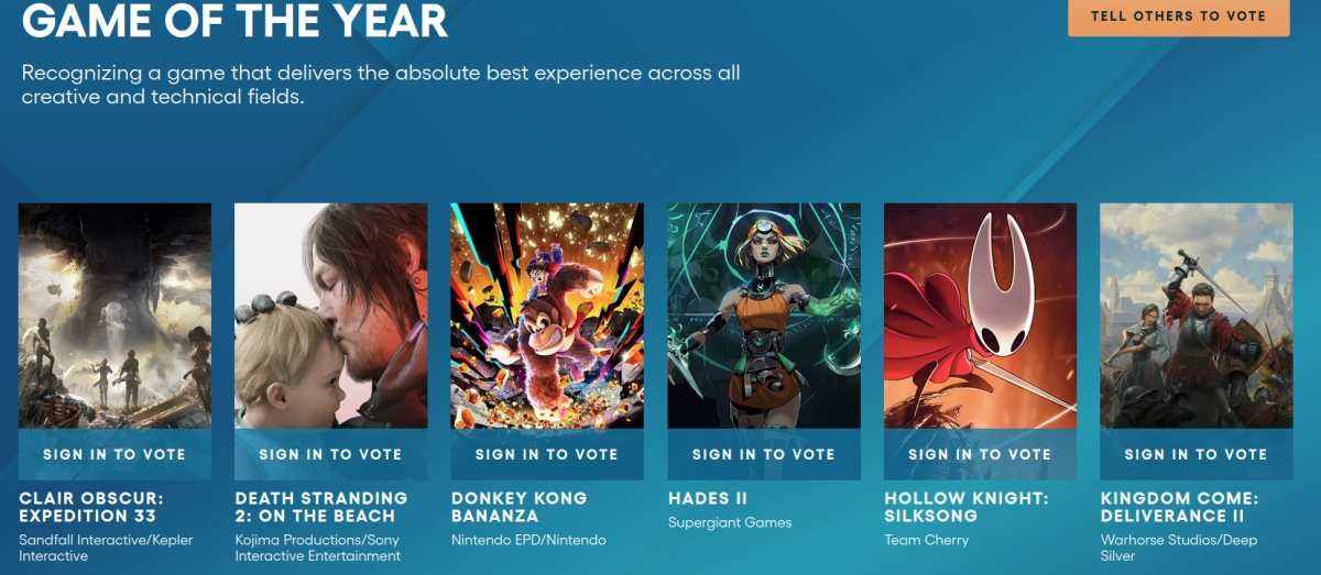 Clair Obscur: Expedition 33 at The Game Awards 2025