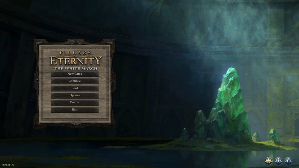 Pillars of Eternity Main Menu Art