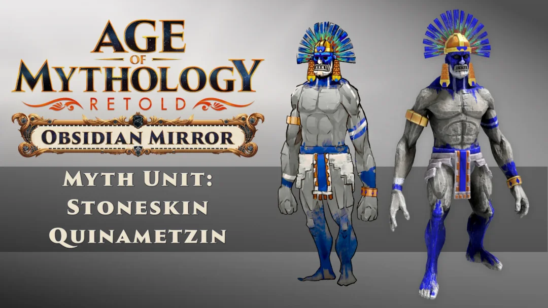 Age of Mythology Retold Obsidian Mirror Aztec expansion