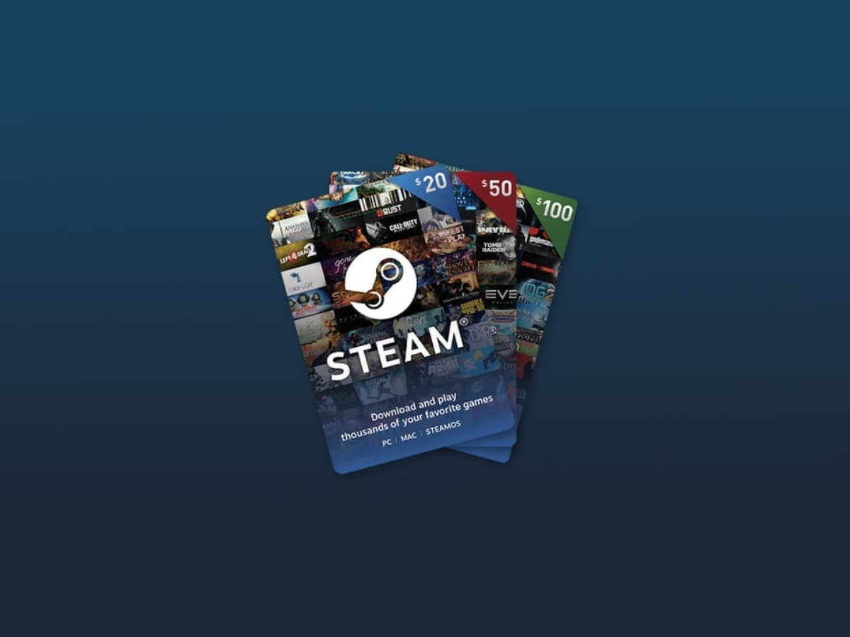Valve Discontinues Physical Steam Gift Cards Citing Years of Scam Abuse ...