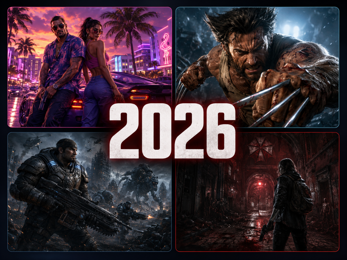 A month-by-month look at 2026's confirmed major game releases across PC, PlayStation, Xbox, and Switch 2.