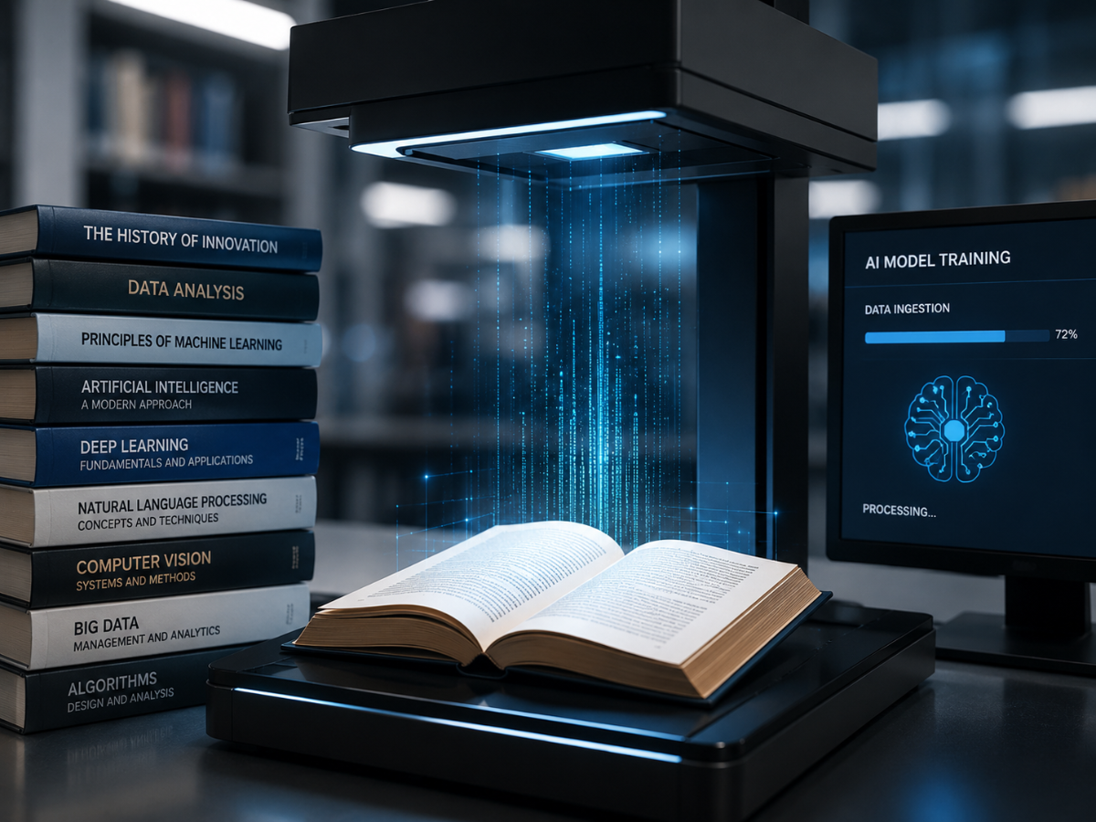 AirTag Investigation Tracks Rare Book Shipment to Amazon Facility Scanning Books for AI Training