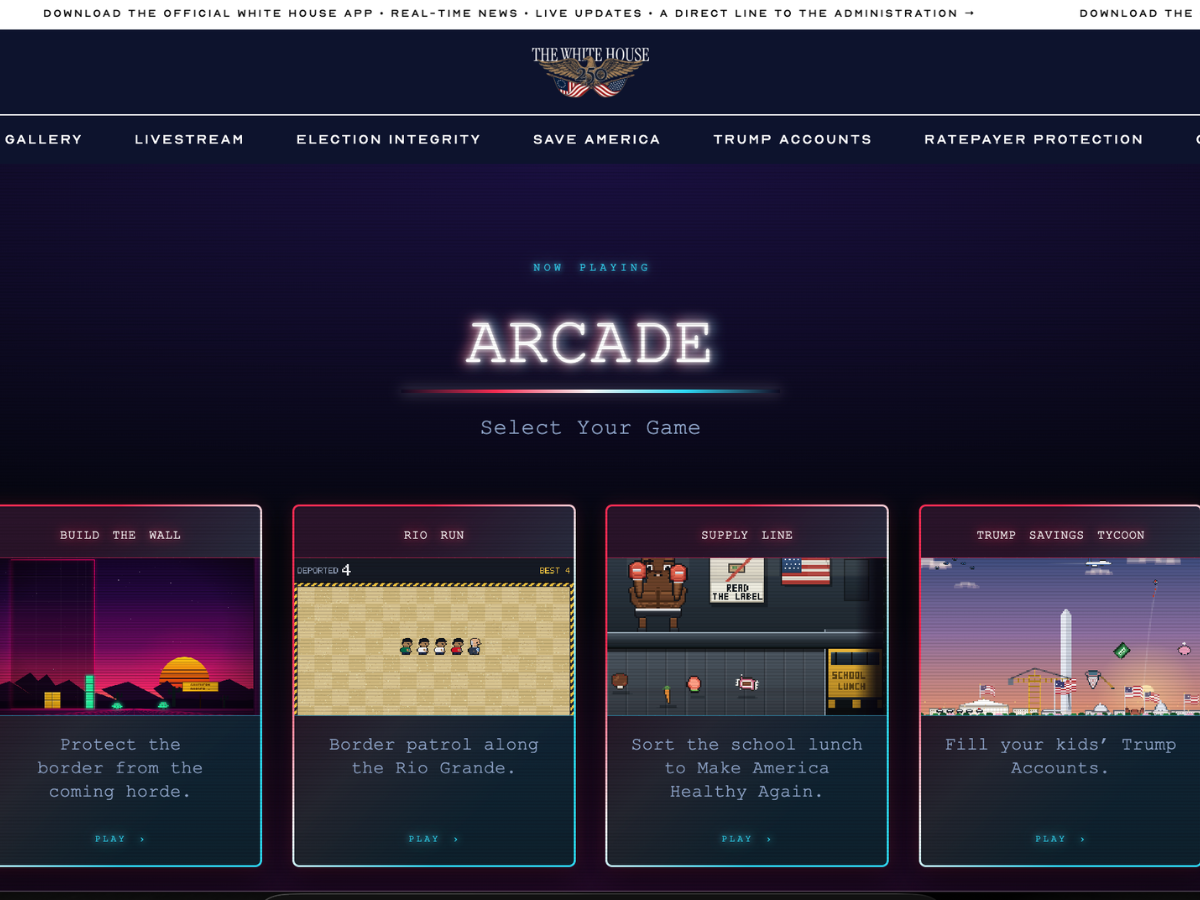 White House Publishes Browser Game Page as Tetris Company Distances Itself Citing Copyright White House Publishes Browser Game Page as Tetris Company Distances Itself Citing Copyright