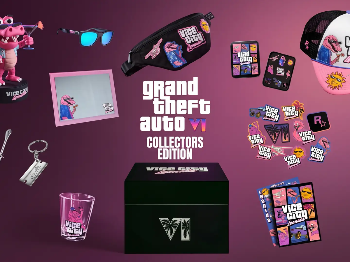 Rockstar открыла предзаказ на коллекционный набор по GTA 6 за $400 без самой игры Коллекционный набор Grand Theft Auto 6: The Goodtime State, Vice City Collection